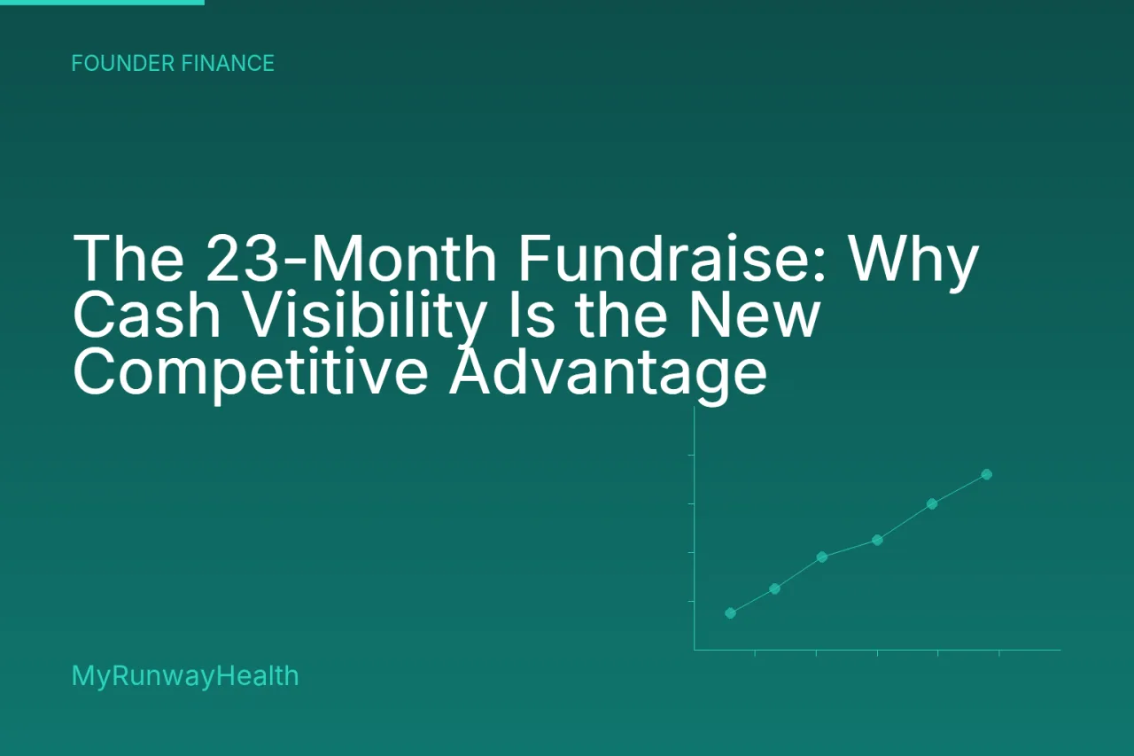 The 23-Month Fundraise: Why Cash Visibility Is the New Competitive Advantage